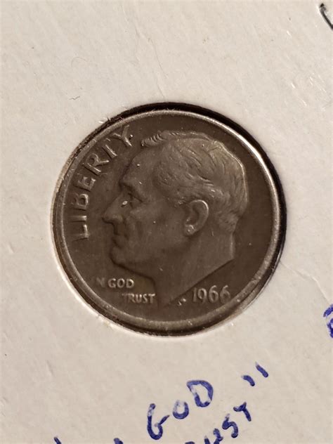 1966 P Roosevelt Dime - For Sale, Buy Now Online - Item #674026