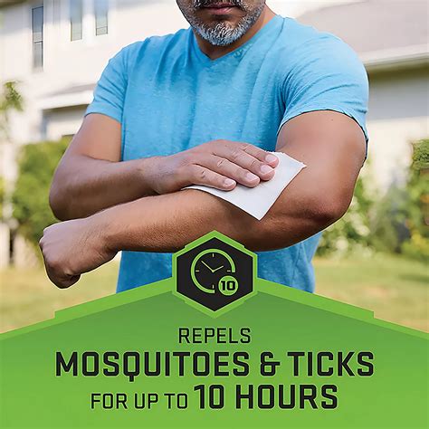 Repel Mosquito & Tick Insect Repellent Wipes | Academy
