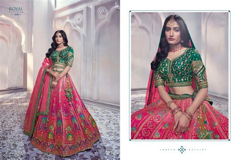 Royal Vol-37 Wholesale Dola Silk Designer Wedding Lehengas - textiledeal.in
