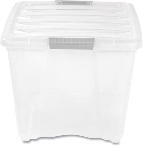 Amazon.com - 22 x 16.5 x 13.03 in. 54 qt. Stack & Pull Latching Flat ...