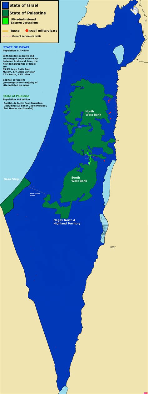Holy Land Map Today