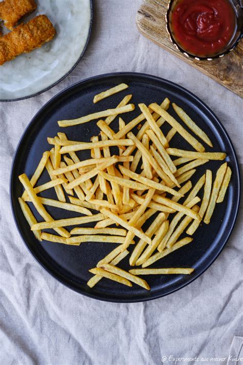 Pommes in der Heißluftfritteuse - Experimente aus meiner Küche