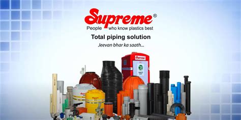 Supreme Pipes | Leading UPVC, PVC & CPVC Pipes Manufacturers