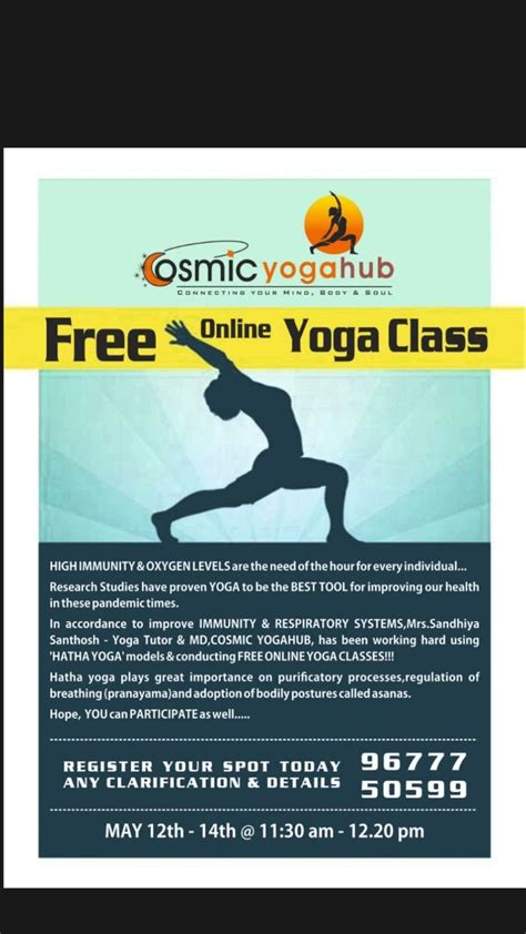 free yoga classes online for beginners