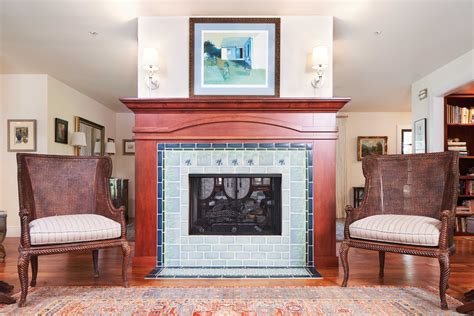 Flush Hearth Designs Brick Fireplace The Finely Crafted Brick