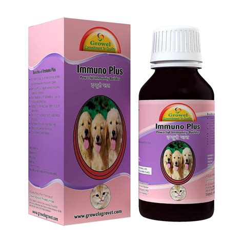 Growel Immuno Plus - A Powerful Immunity Tonic for Dog Immuno Plus to ...