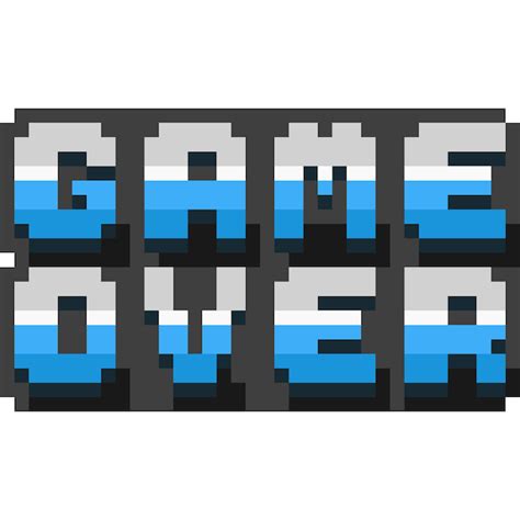 Game Over Pixel Art Vectors & Illustrations for Free Download | Freepik