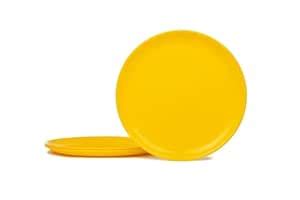 Coolkart Unbreakable BPA Free Serving Dinner Plates 11 Inch Plate Set ...