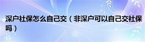 农村户口可以按灵活就业交社保吗，这些方式都能缴纳 - 人人理财