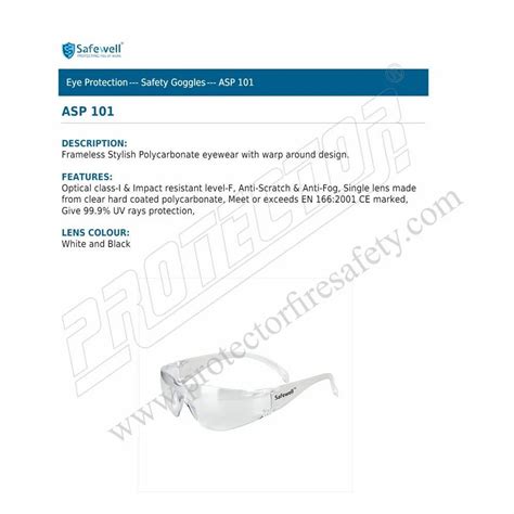 Eye Protection - 3m 11850 Virtua Safety Goggle Wholesale Trader from ...