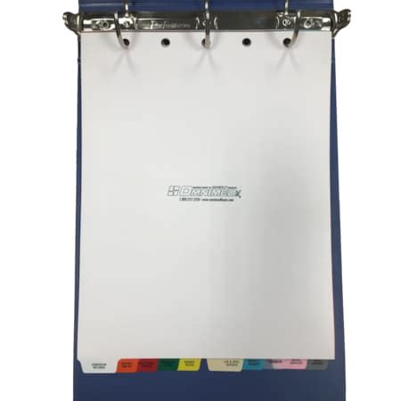 Omnimed Med Chart Divider Set, 11Tab, Preprinted Chart Dividers, Top ...