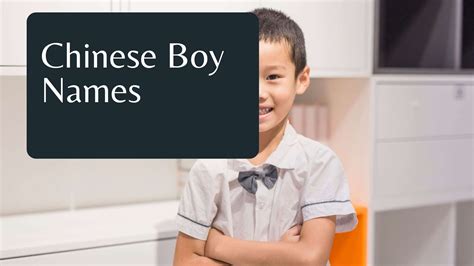 35 Unique and Beautiful Chinese Boy Names | Boy names, Chinese boy ...
