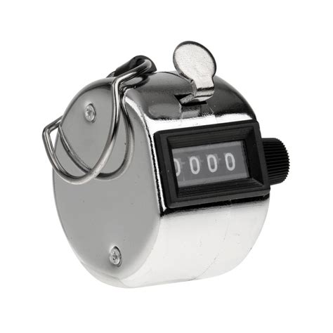 4 Digits Hand Held Tally Counter Numbers Clicker
