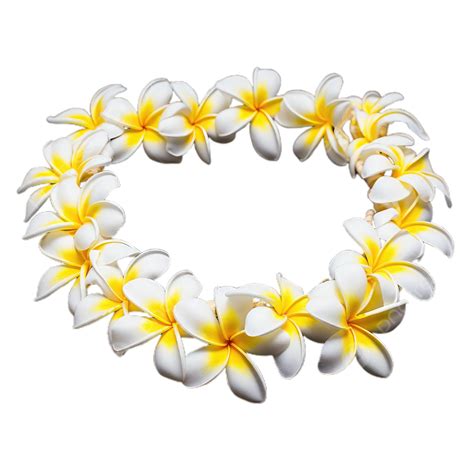 Yellow Plumeria Lei