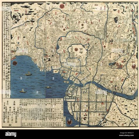 Edo Japan Map