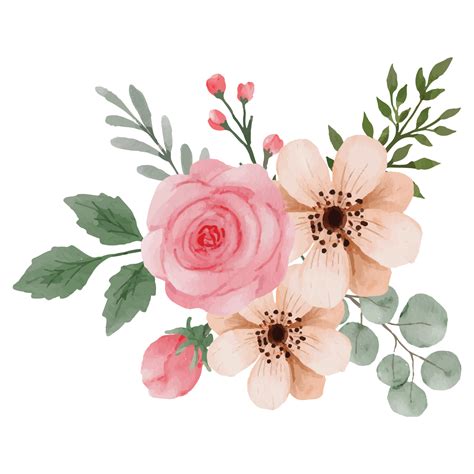 Clip Art Flower Bunch at Louise Chao blog