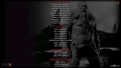 Diablo 4 cast and voice actors