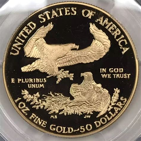1995-W 1 oz $50 Gold Eagle PCGS PR-69 DCAM - Old Pueblo Coin