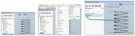 Image result for Making a Spring SolidWorks 2021