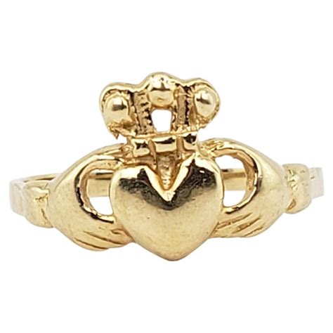 Mid-Century Topaz Cocktail Ring 10k Gold with Empire Art Deco For Sale ...