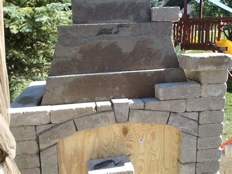 Outdoor Fireplace Chimney Smoke Shelf | Home Design Ideas