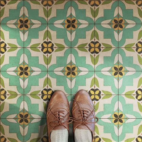 Retro Vinyl Flooring Sheet