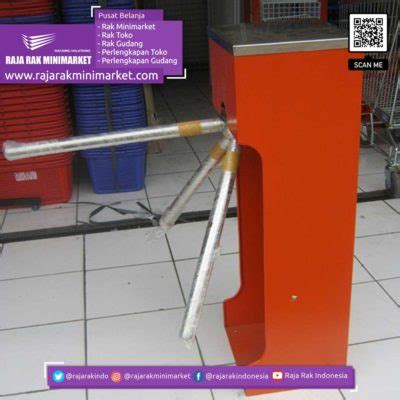 PINTU PUTAR SATU ARAH | Jual Rak Minimarket, Rak Toko, Rak Gondola, Rak ...