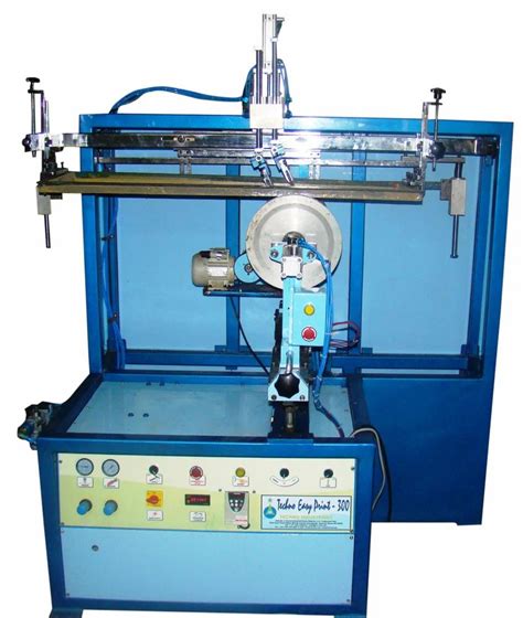Bottle Screen Printing Machine - 3 Color Round Ir Screen Printing ...