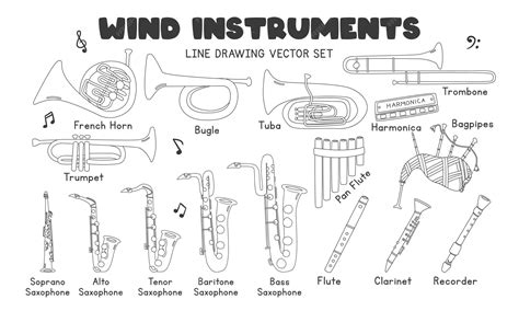 Woodwind Drawing at Ronald Hollon blog