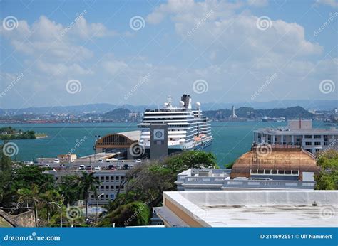 Panorama of the Port of San Juan, the Capital City of Puerto Rico Editorial Photo - Image of ...