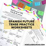 Simple Spanish Future Tense Practice Worksheets - Mis Clases Locas