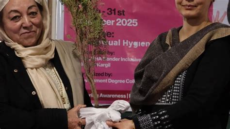*GDC Kargil concludes 5-Day Workshop on Menstrual Hygiene!* | Campus...