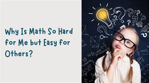Why Is Math so Hard 的图像结果