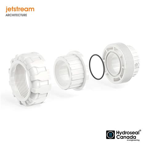 Snapklik.com : Hydroseal PVC Pipe Fitting, 0.75" Union Jetstream, Pack ...