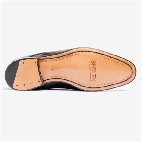 Straight Tip Oxford | Black - Blake Line