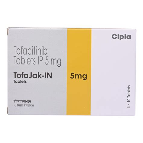 Tofajak-IN 5 mg Tablet | Uses, Side Effects, Price | Apollo Pharmacy
