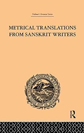 Metrical Translations from Sanskrit Writers : Muir, J.: Amazon.in: Books