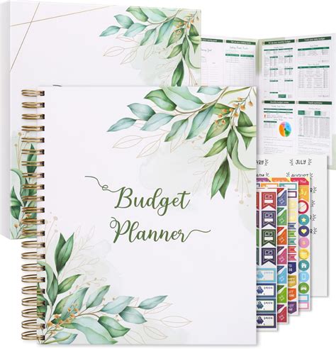 SOLIGT 8.5 x 11 inches Large Budget Planner and Monthly Bill Organizer ...