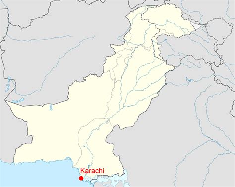 Location of Karachi Pakistan Map - MapSof.net