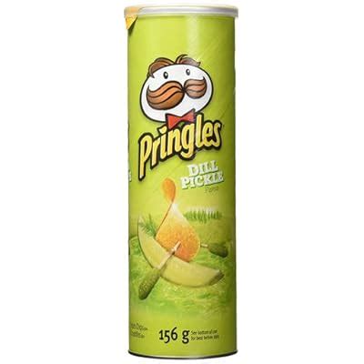 Buy Pringles Dill Pickle Potato Chips, 156g/5.5oz., 14 Pack {Imported ...