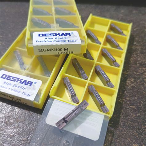 Jual Insert potong eceran MGMN 400 Deskar mata pisau bubut 4mm cutting ...