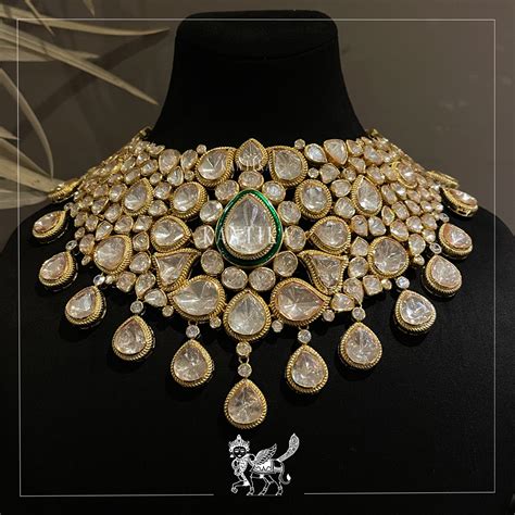 Elaborate Uncut Polki Set – Kantika Jewels