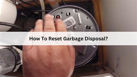 Garbage Disposal Reset Button Not Working 的图像结果