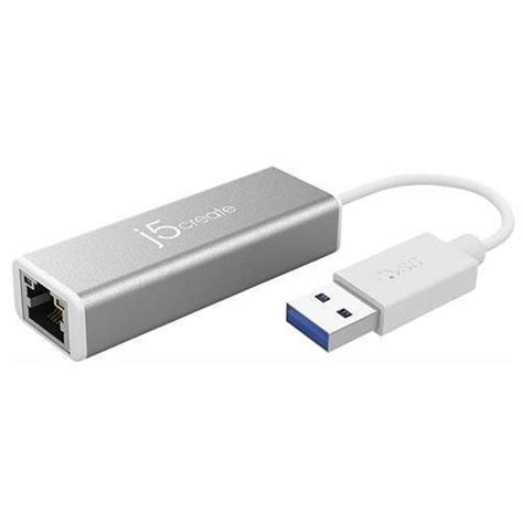 J5 Create JUE130 USB 3.0 Gigabit Ethernet Adapter, USB - 1 Port(s) - 1 ...