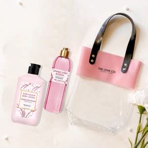 The Love Co. Japanese Cherry Blossom Body Wash + Body Lotion + Beg: Buy ...