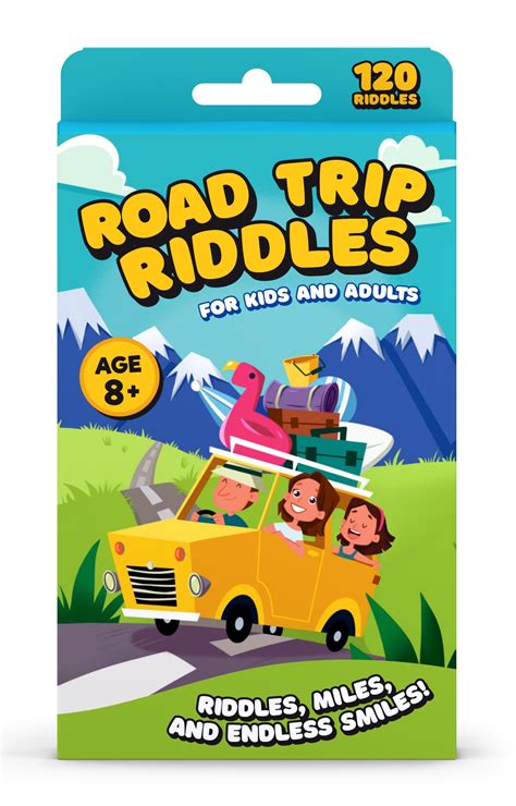 Well Balanced 120 Road Trip Riddles Road Trip Car Game | Desertcart INDIA