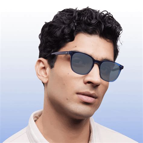 Buy Sapphire Blue Full Rim Square Lenskart HUSTLR LH E16985-N C3 ...