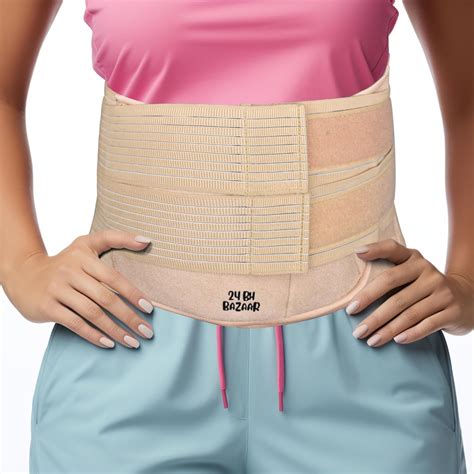 24 BH BAZAAR - Size - M (41") - Beige - Postpartum, Abdominal ...