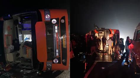 UP Bus Accident: 3 Dead, Around 20 Injured After Delhi-Siwan Bus ...
