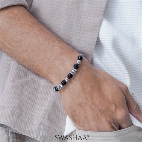 MEN'S BEADED BRACELETS – Swashaa